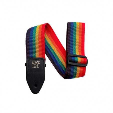 Ernie Ball 4044 Polypro Strap Rainbow
