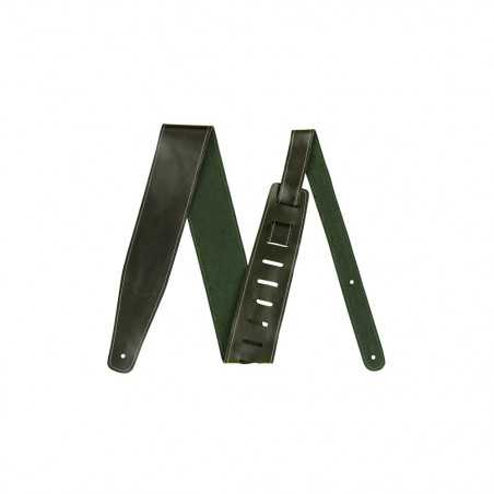 Fender 2,5" Broken-In Leather Strap Green