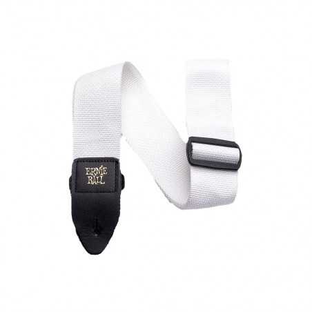 Ernie Ball Polypro Strap White
