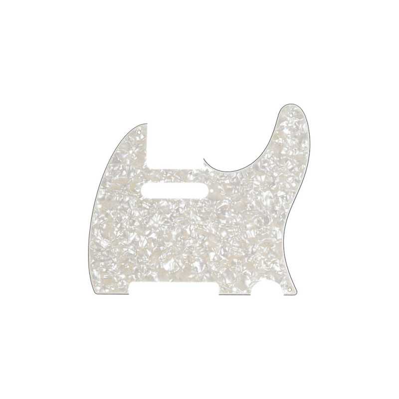 Fender Tele Pickguard 4-Ply Aged White Pearl