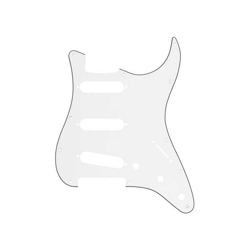 Fender Strat Pickguard 11 Hole 3-Ply Parchment