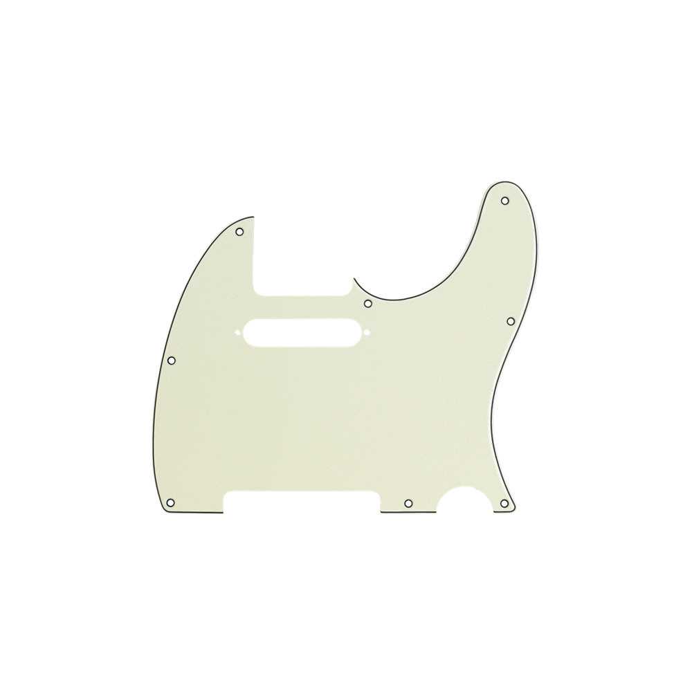 Fender Tele Pickguard 8 Holes 3-Ply Mint Green
