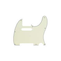Fender Tele Pickguard 8 Holes 3-Ply Mint Green