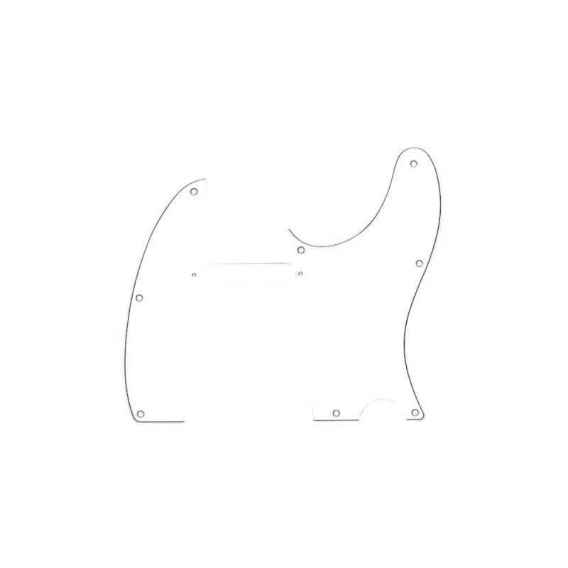 Fender Tele Pickguard 8 Holes 3-Ply White
