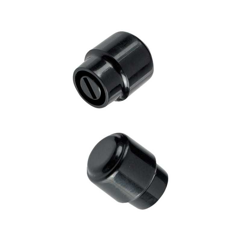 Fender Tele Barrel Style Switch Tips 2 Units Black
