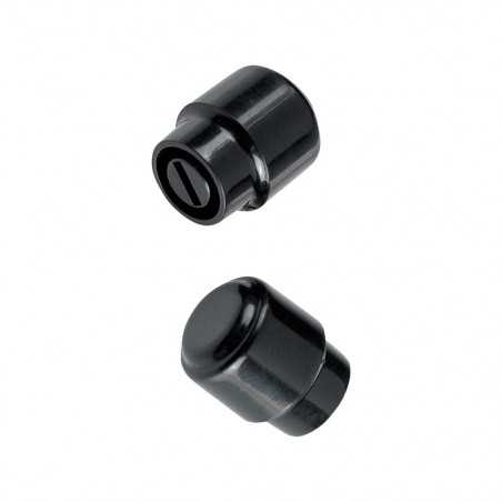 Fender Tele Barrel Style Switch Tips 2 Units Black
