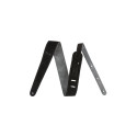 Fender 2" Reversible Suede Strap Black Gray