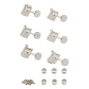 Fender Strat / Tele Vintage Style Tuning Machines Nickel