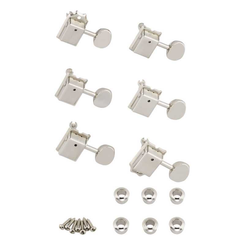 Fender Strat / Tele Vintage Style Tuning Machines Nickel
