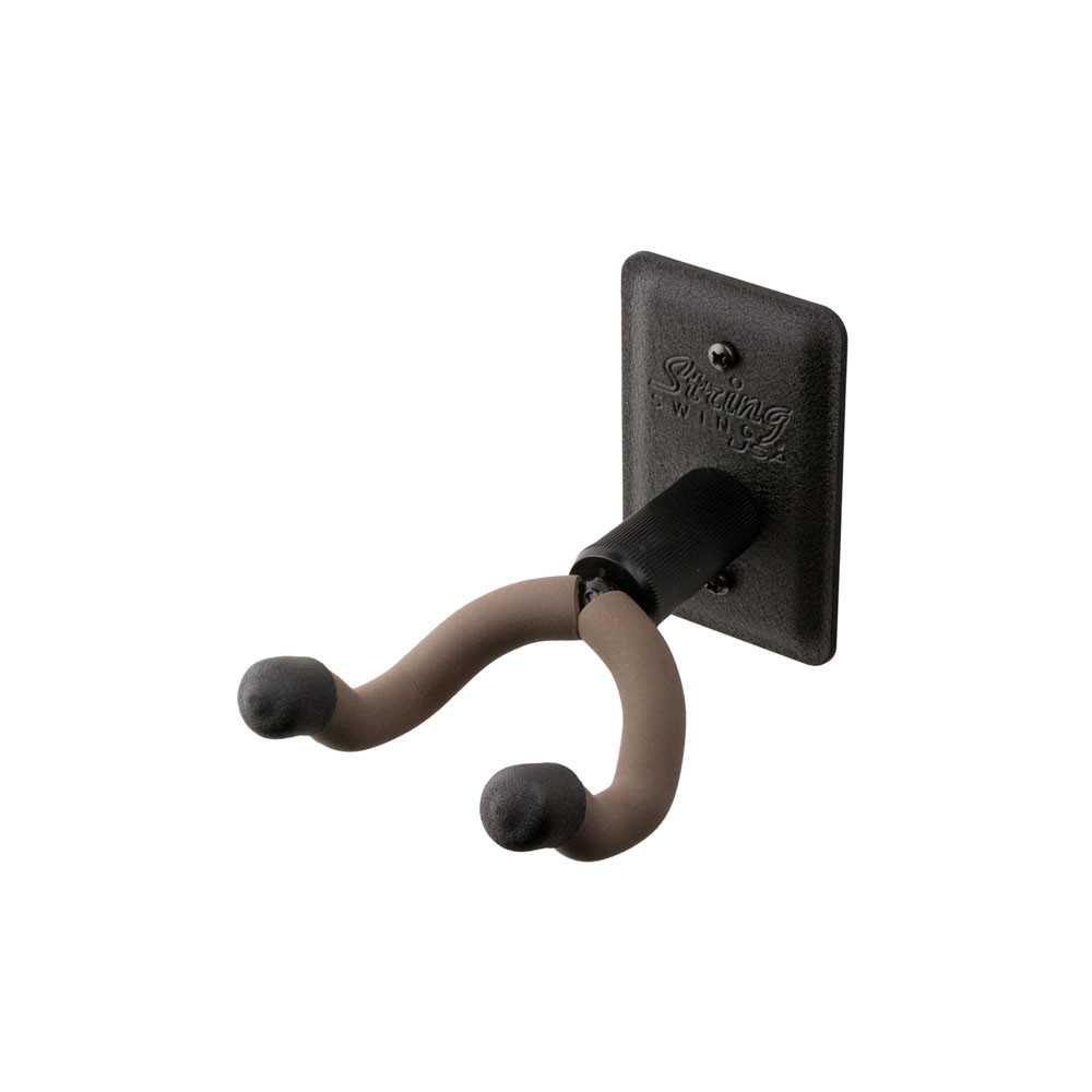 String Swing CC11K Wall Mount Guitar Hangers Metal Black