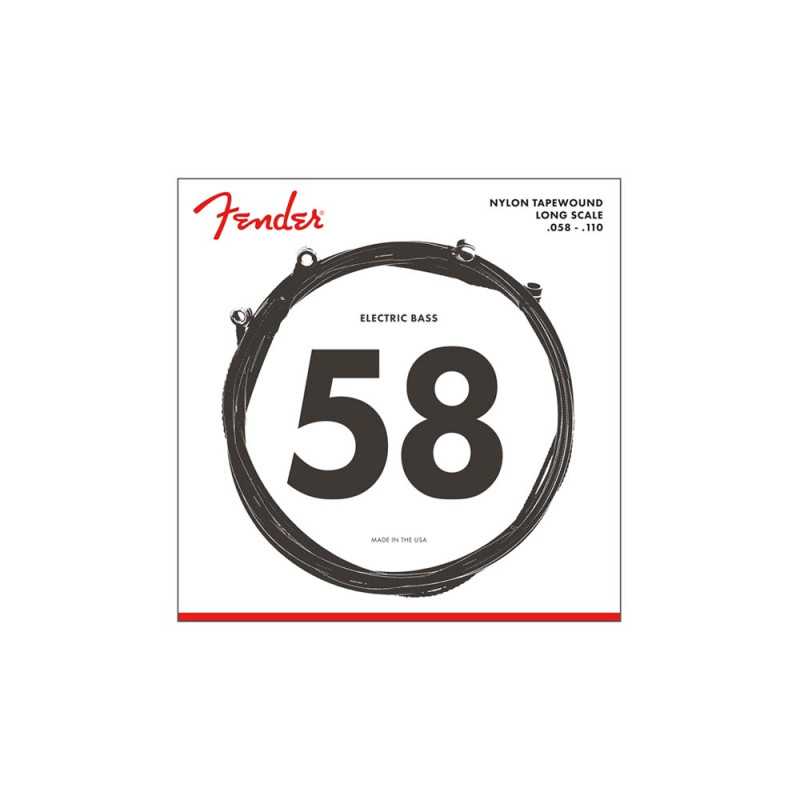 Fender 9120M Nylon Tapewound Bass Medium 58-110