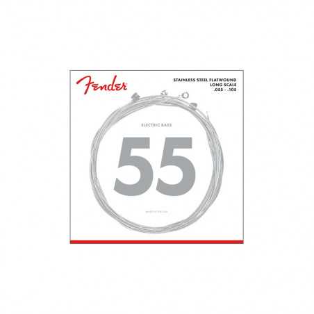 Fender 9050M Stainless Steel Flatwound Bass Medium 55-105