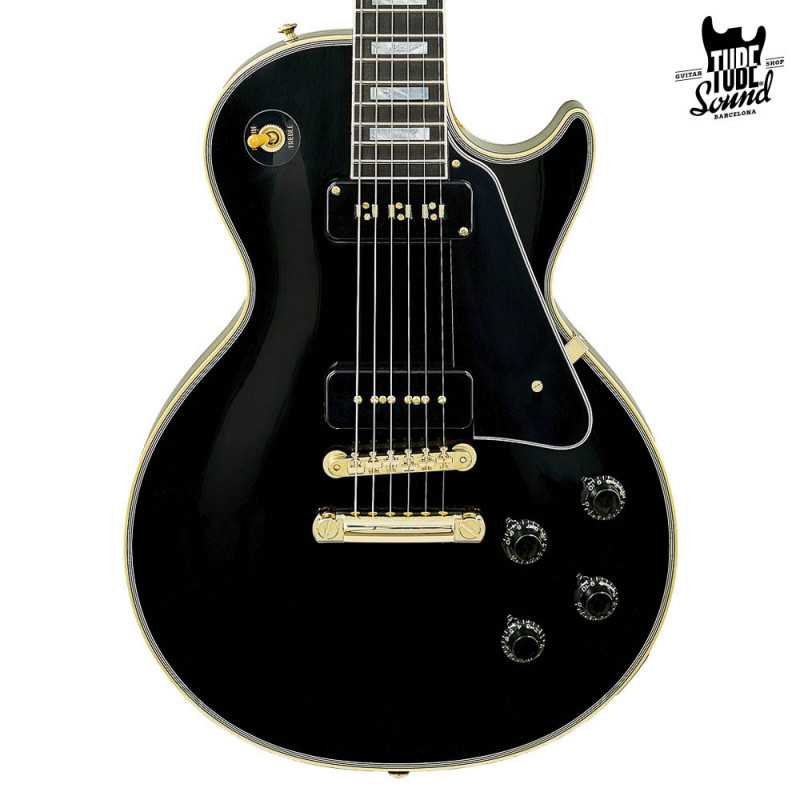 Gibson Custom Les Paul Custom 1954 Reissue Staple Pickup VOS Ebony