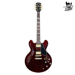 Gibson ES-345 Gold Hardware Wine Red