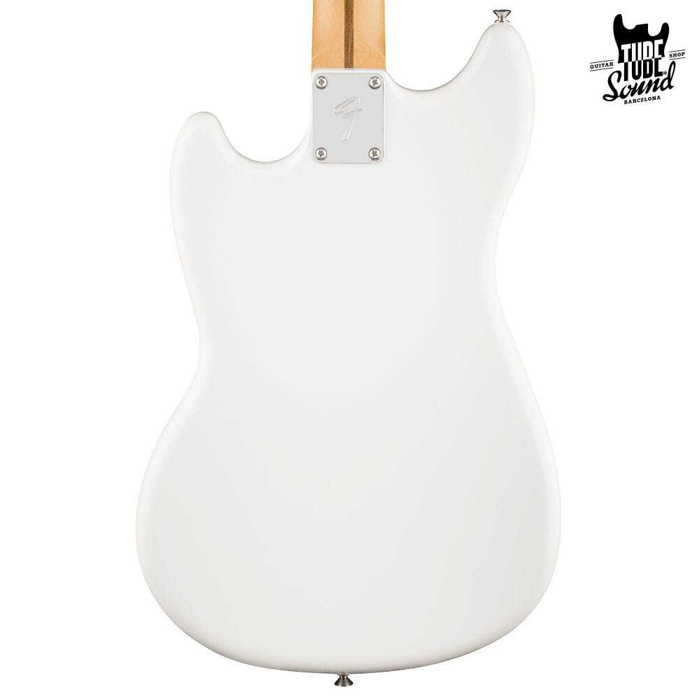 Fender Mustang Bass PJ Player II MN Polar White