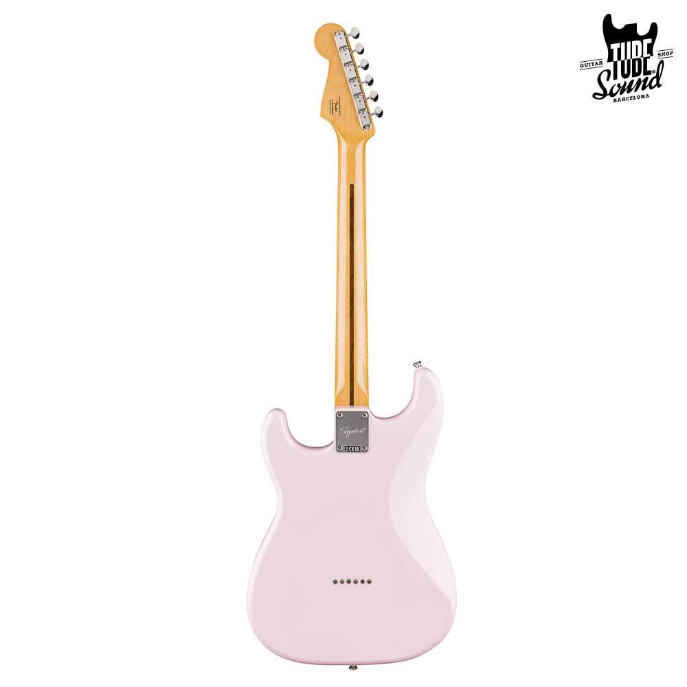 Squier Stratocaster Classic Vibe 50s Hard Tail MN Shell Pink