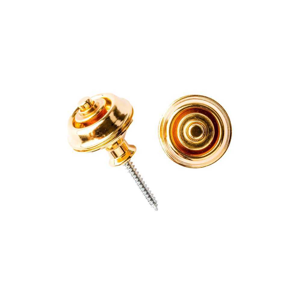 Dunlop SLS1034G StrapLok Dual Design Gold