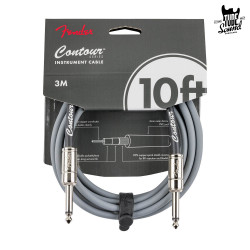 Fender Contour Series Cable Straight 3m Inca Silver