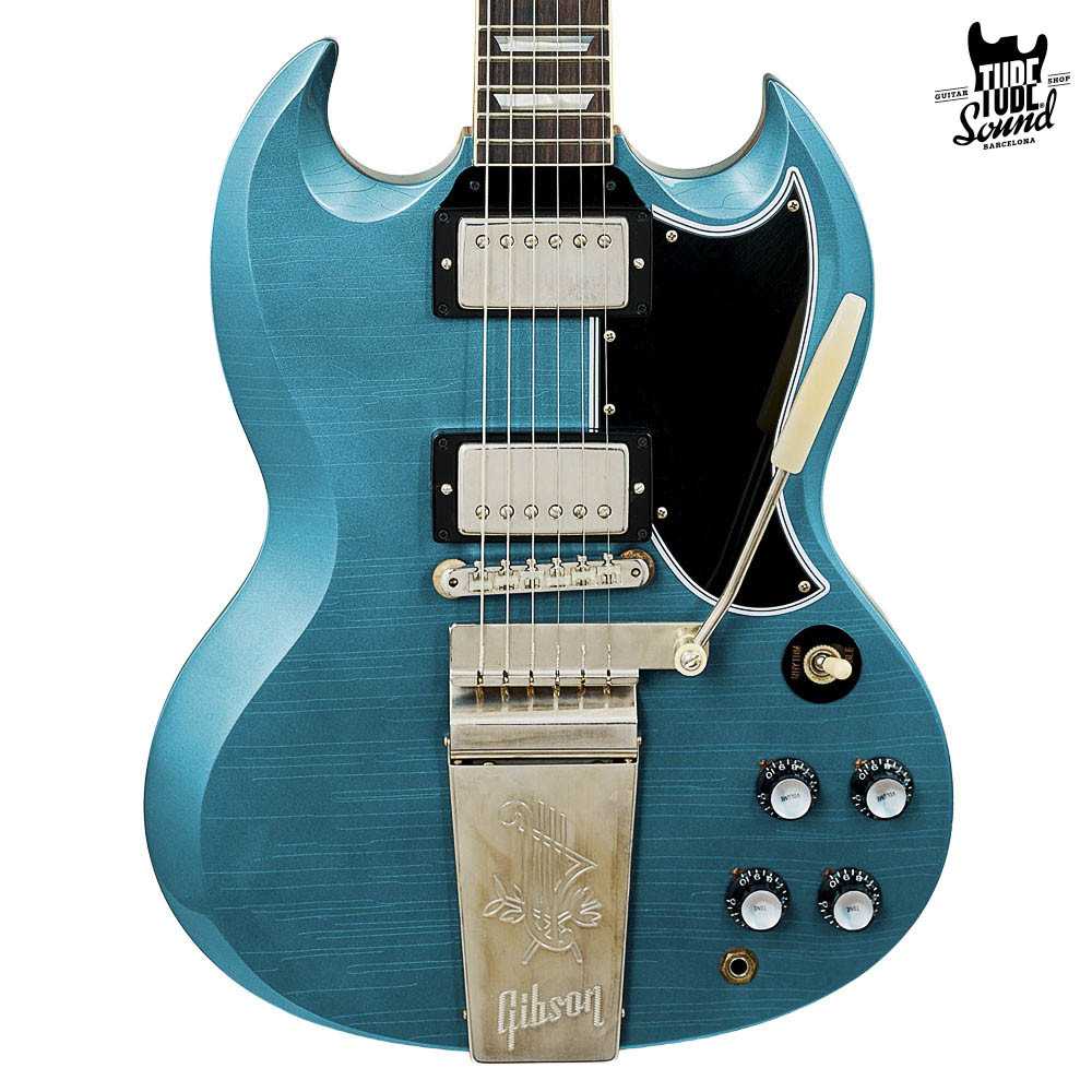 Gibson Custom SG Standard 1964 Reissue Maestro Murphy Lab Ultra Light Aged Pelham Blue