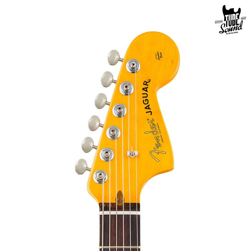 Fender Jaguar American Professional Classic RW Faded Sherwood Green Metallic