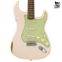 Fender Custom Shop Stratocaster Late 62 RW Relic CC Hardware Super Faded Aged Shell Pink