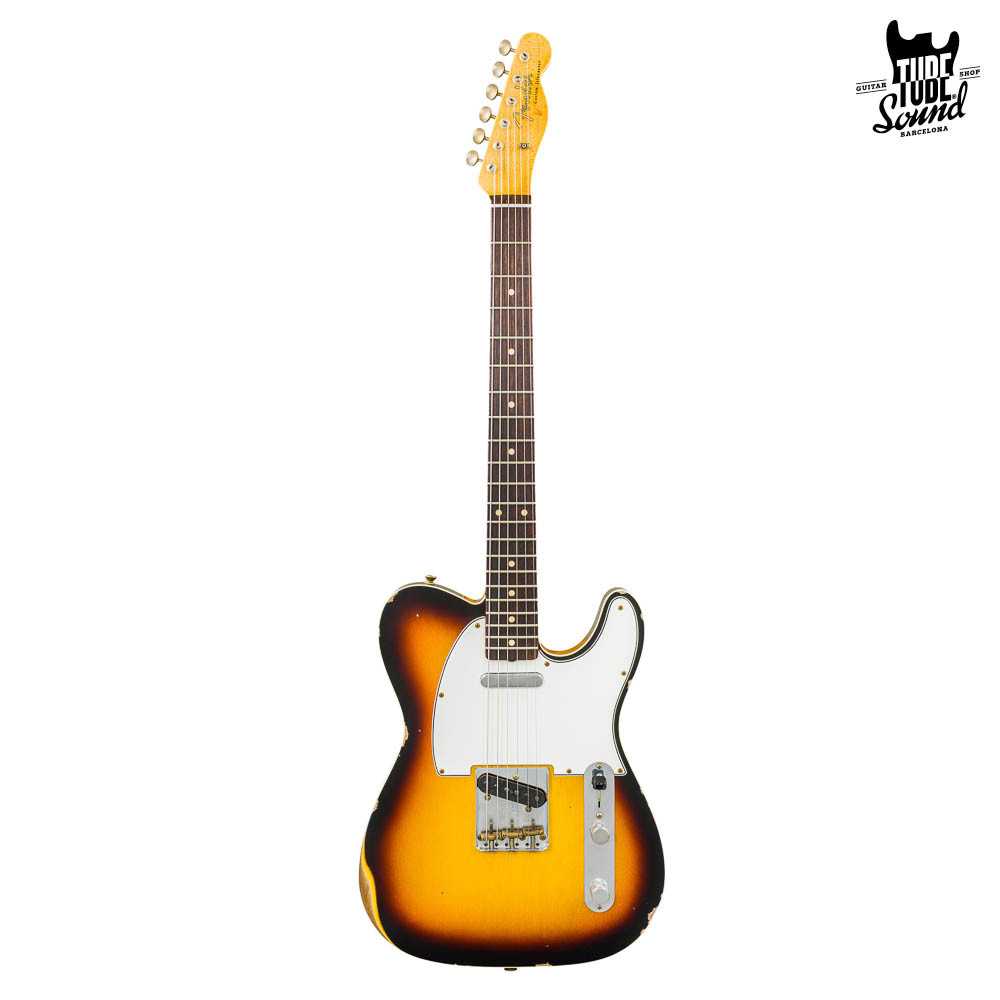 Fender Custom Shop Custom Order Telecaster Custom 60 RW Relic 3 Color Sunburst