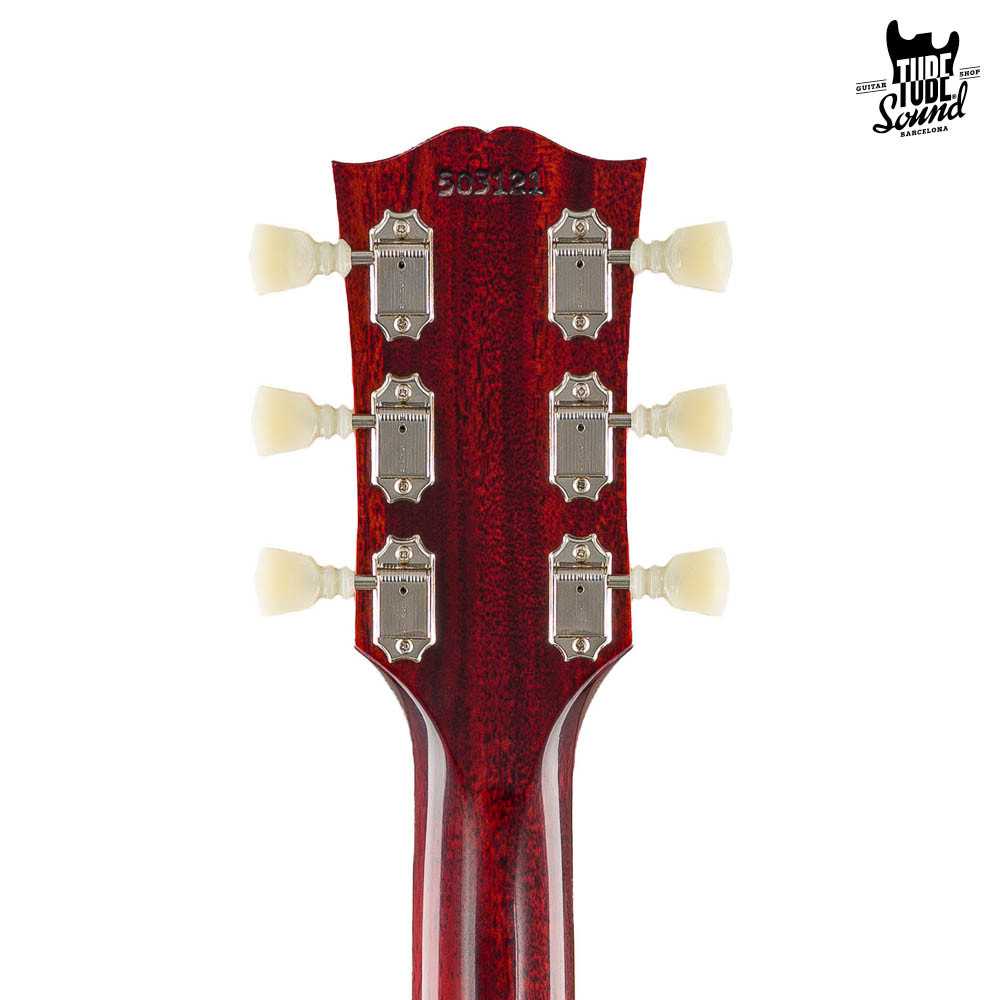 Gibson Custom Les Paul SG Standard 1961 Reissue Stop-Bar VOS Cherry Red