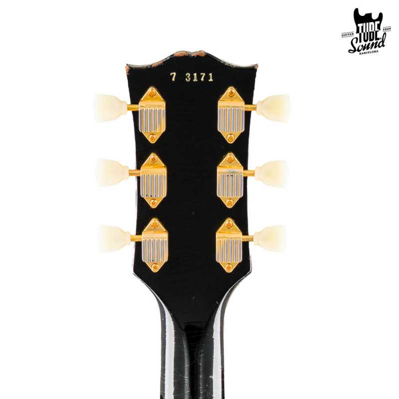 Gibson Custom Les Paul Custom 1957 Reissue 3-Pickup Bigsby Murphy Lab Light Aged Ebony