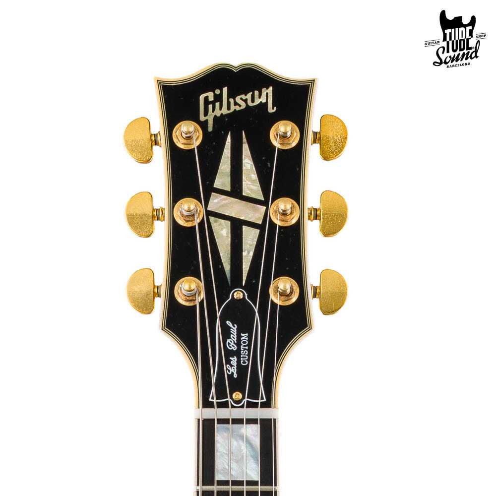 Gibson Custom Les Paul Custom Mick Ronson 1968 Collector's Edition Ebony Antique Natural