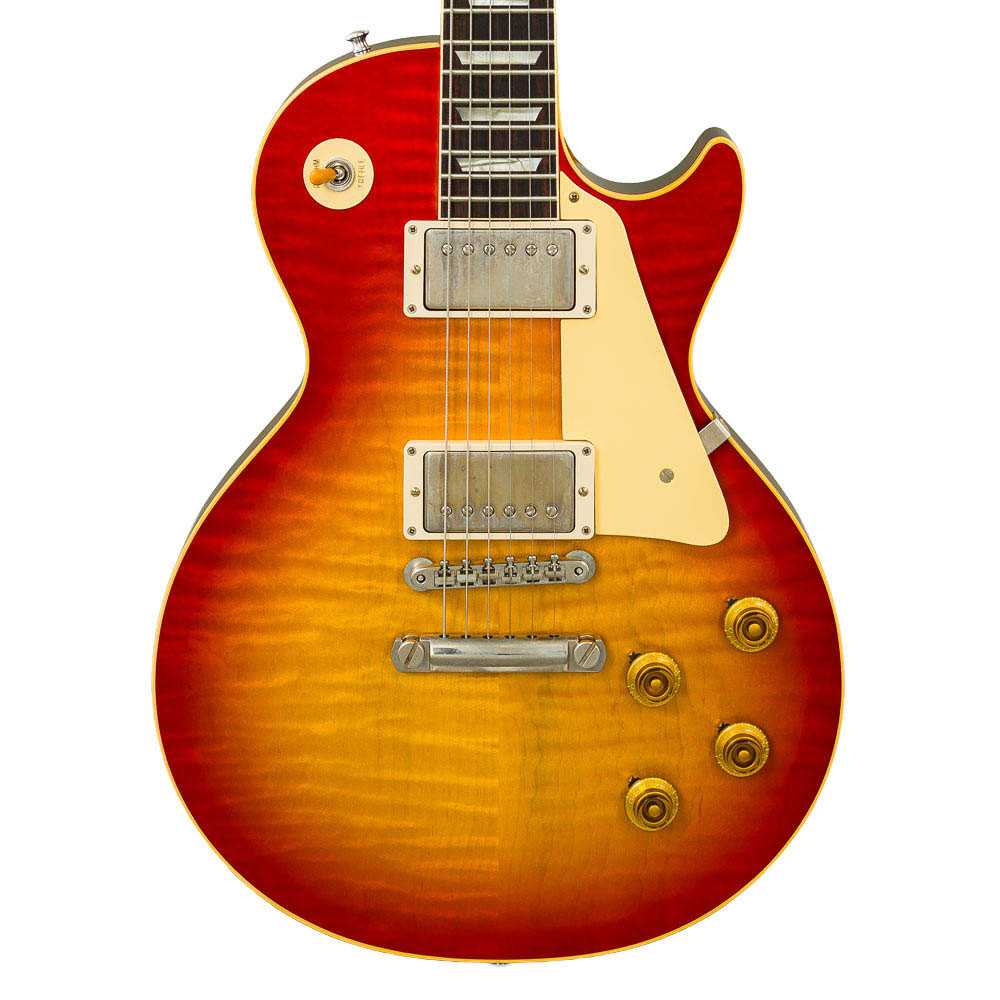 Gibson Custom Les Paul Standard 1959 Reissue VOS Washed Cherry Sunburst