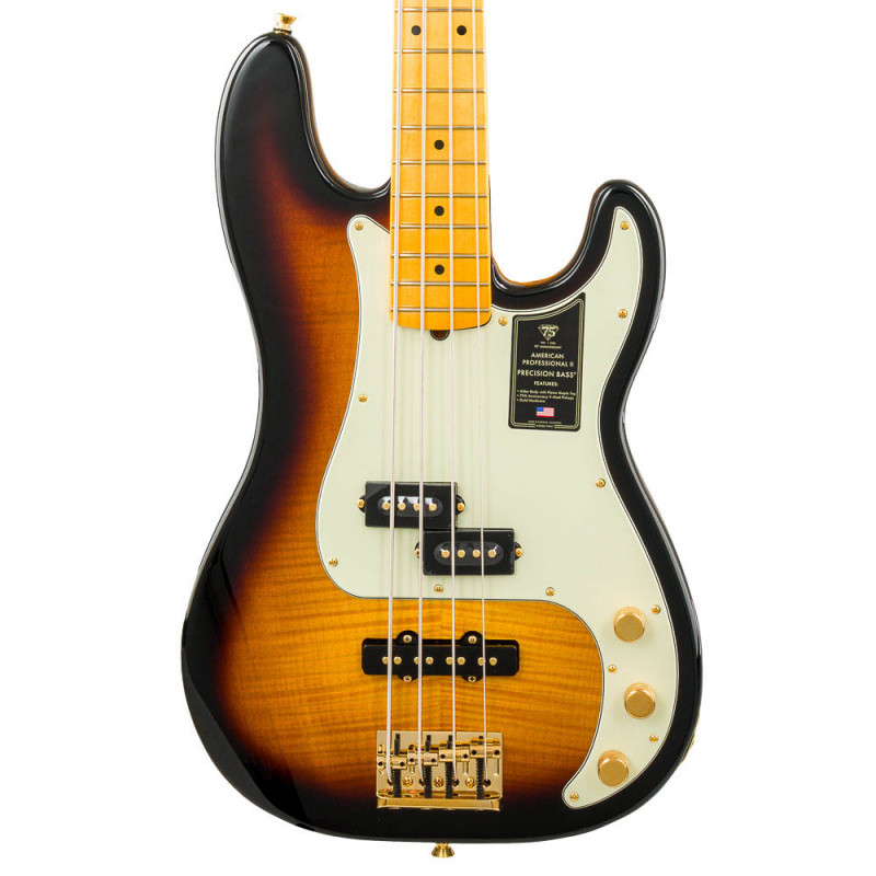 Fender Precision Bass American Professional PJ 75th Anniversary MN 2 Color Sunburst