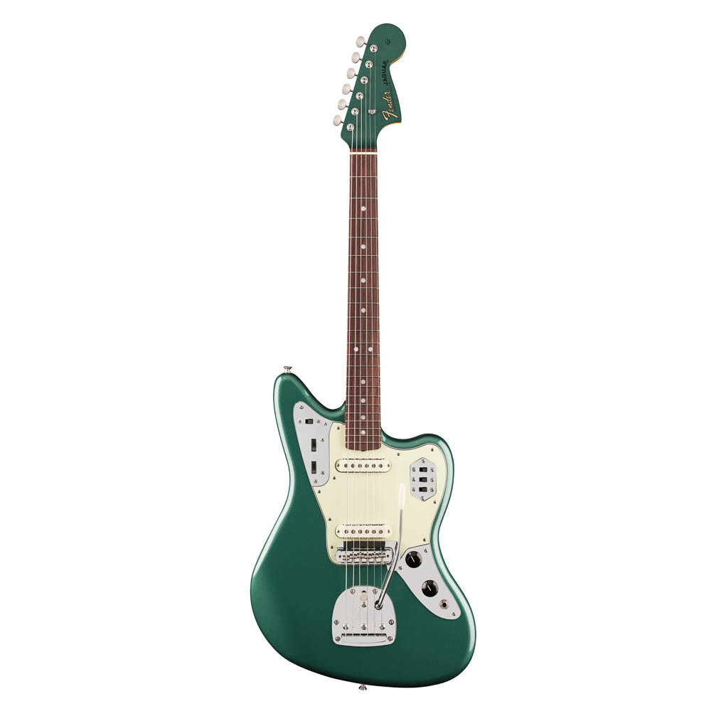 Fender Jaguar Vintera III Mid 60s RW Sherwood Green Metallic