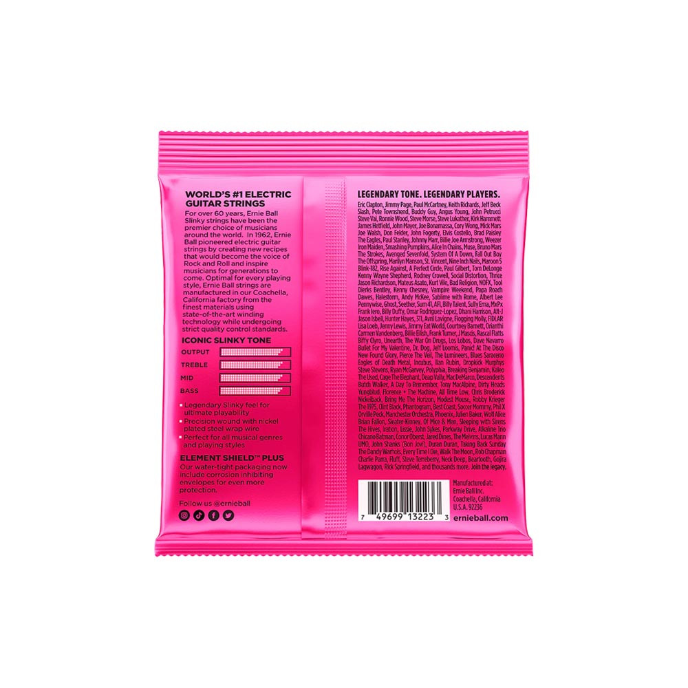 Ernie Ball 3223 Super Slinky Nickel Wound Electric 09-42 Tripack