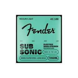 Fender 7250ML Subsonic NPS Roundwound Bass Medium Light 45-100