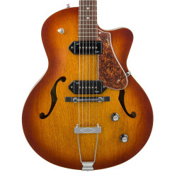 Godin 5th Avenue CW Kingpin II P90 Cognac Burst