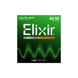Elixir 14002 NPS Nanoweb Bass Super Light 40-95