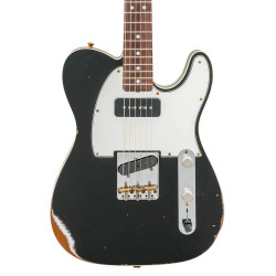 Fender Custom Shop Telecaster Custom Double Esquire Ltd. Ed. RW Relic Black