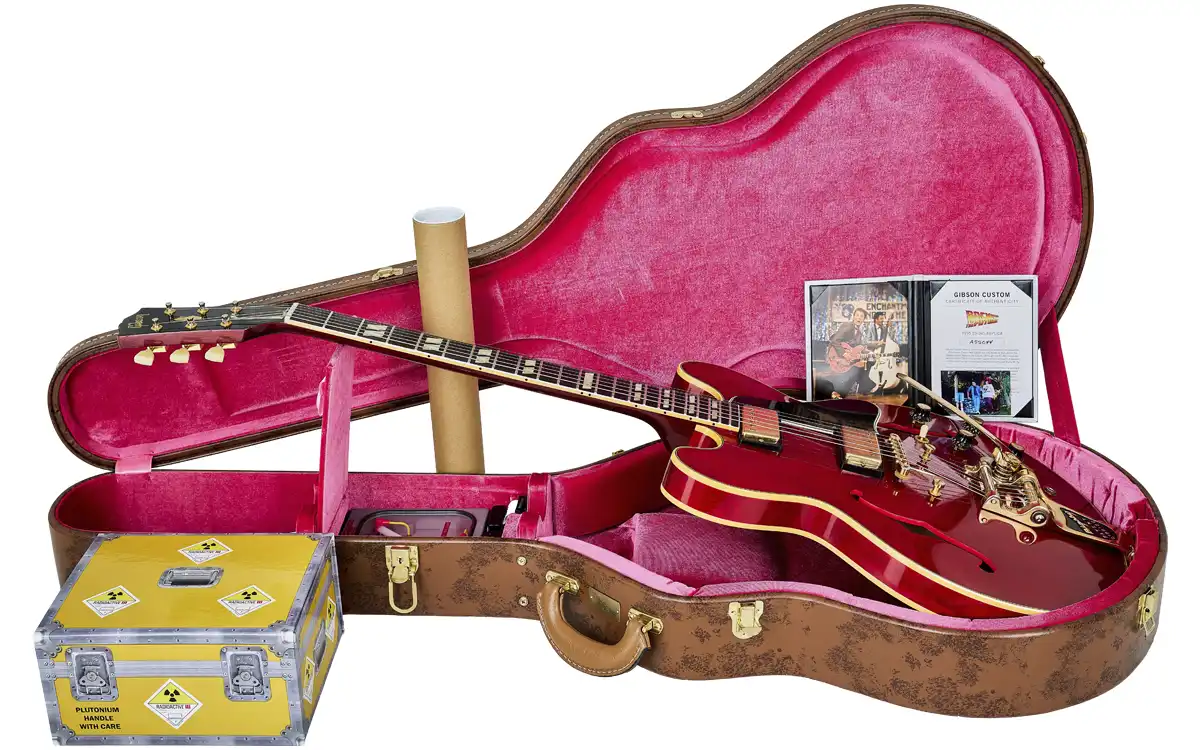 Gibson Custom ES-345 Back To The Future 1955 Collector Edition Cherry Red