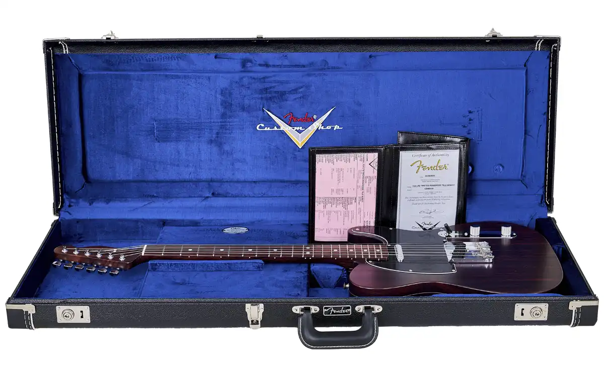 Fender Custom Shop Ltd. Ed. Telecaster Twisted RW NOS Closed Classic Hardware Rosewood