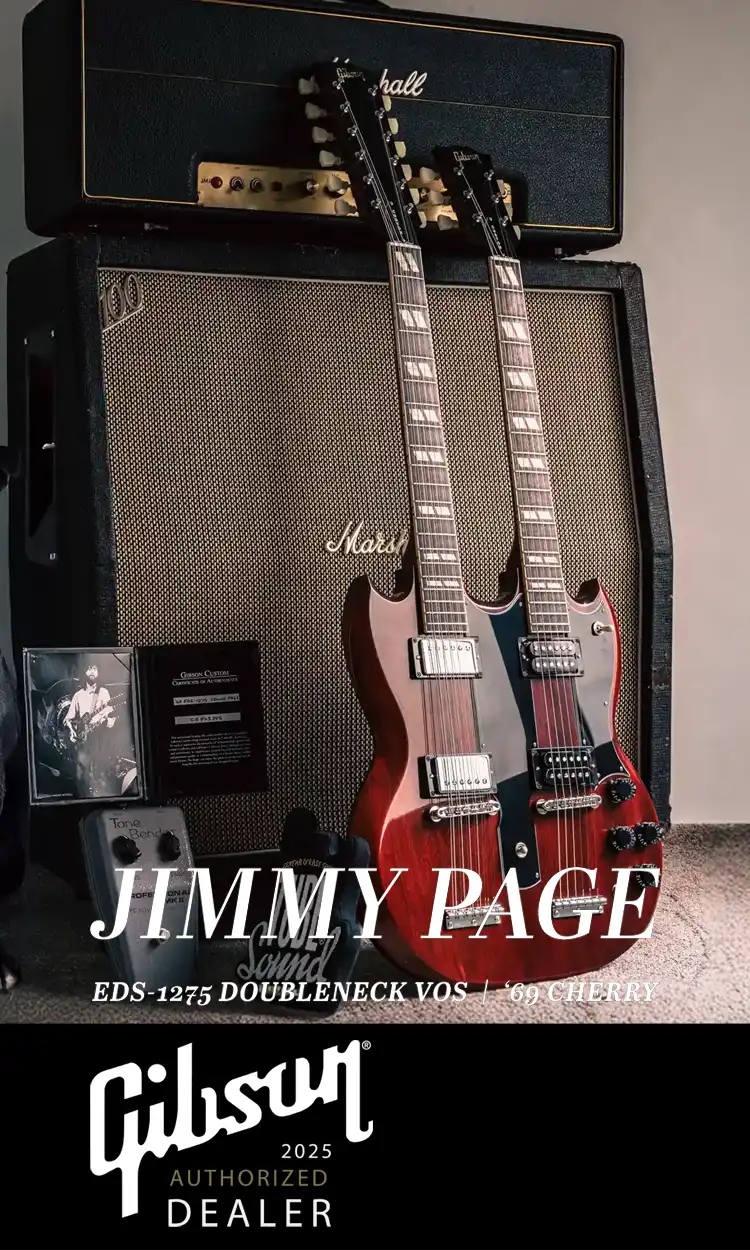 Gibson Custom EDS-1275 Jimmy Page Doubleneck VOS '69 Cherry