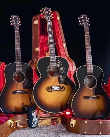 Gibson Acoustic J-45 y SJ-200