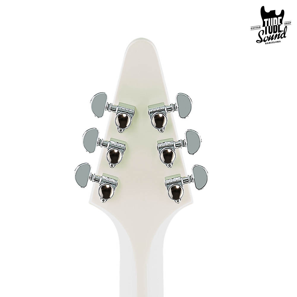Gibson 70’s Flying V Classic White Gibson 70s Flying V - classic white Guitarra electrica retro rock