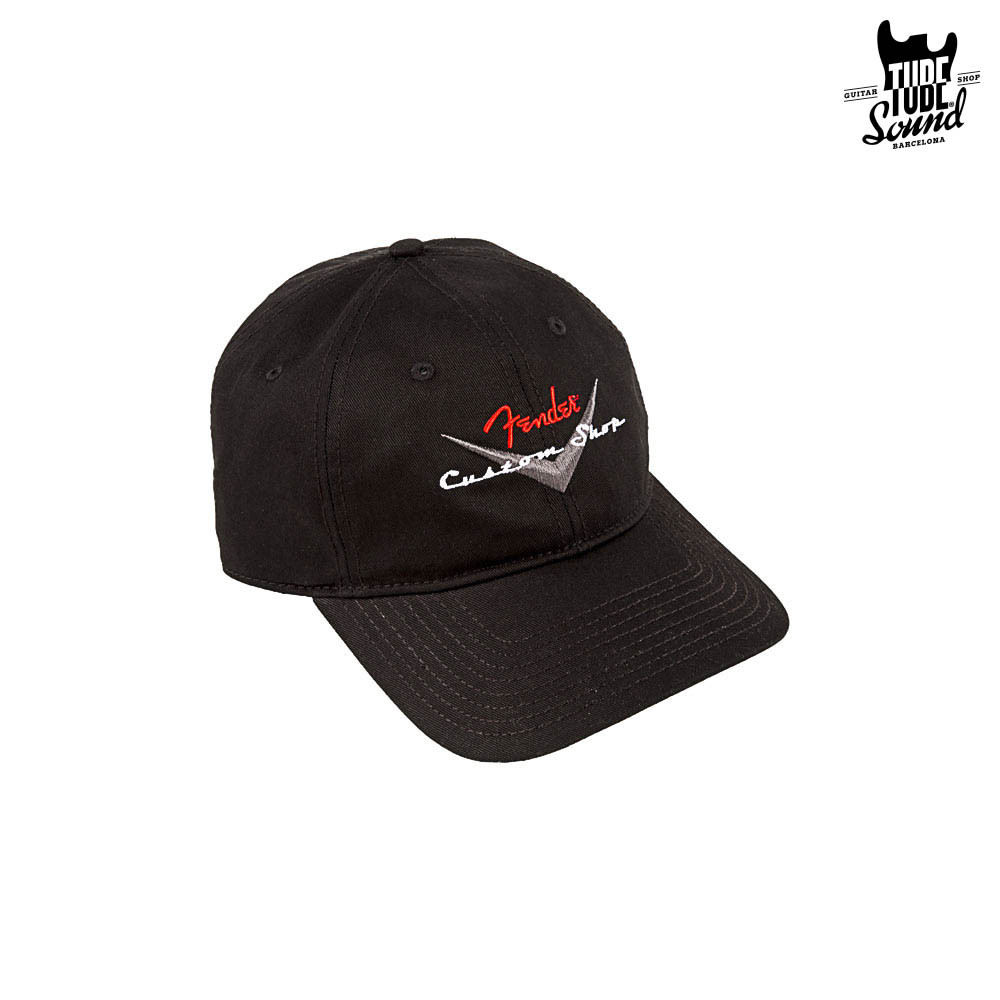 Fender CS Baseball Hat Black Tube Sound Barcelona
