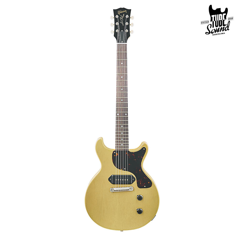 Gibson Custom Les Paul Junior 1958 Double Cutaway VOS TV Yellow - Tube  Sound Barcelona