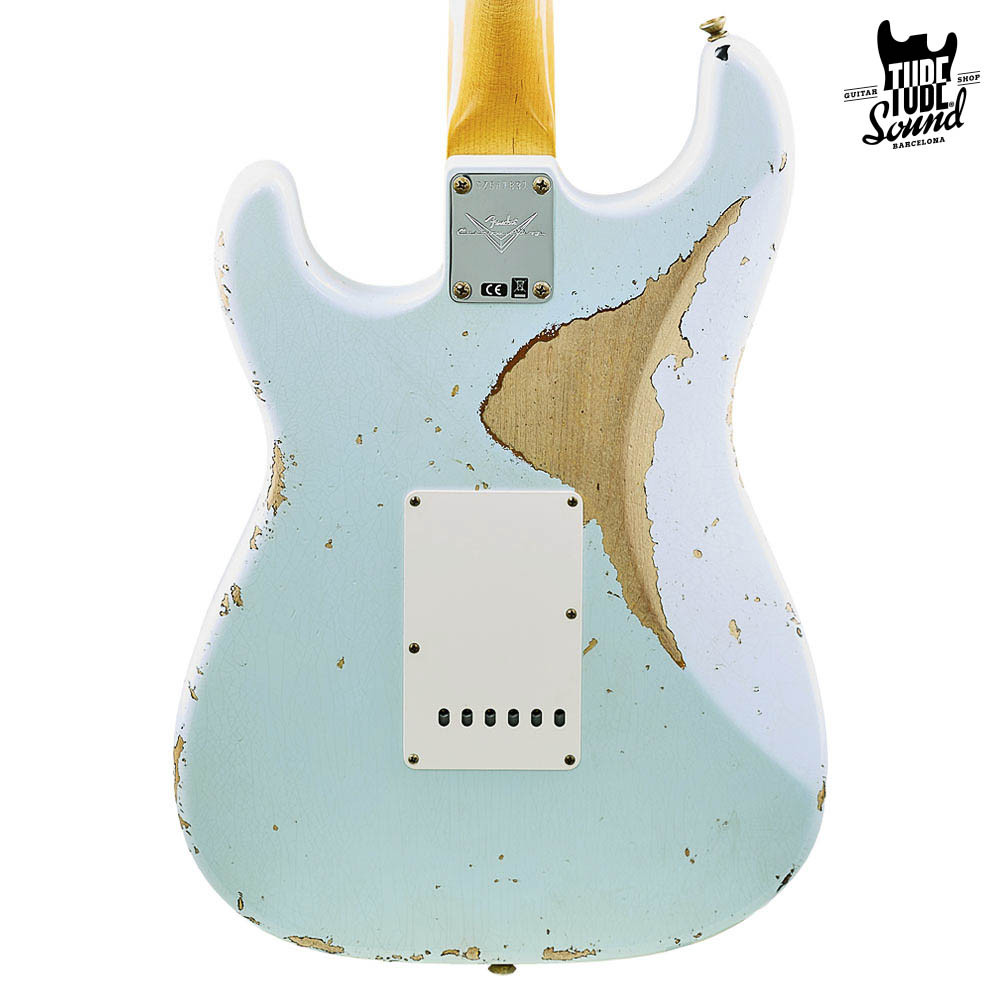 Fender Custom Shop Stratocaster 60 RW Heavy Relic Aged Sonic Blue