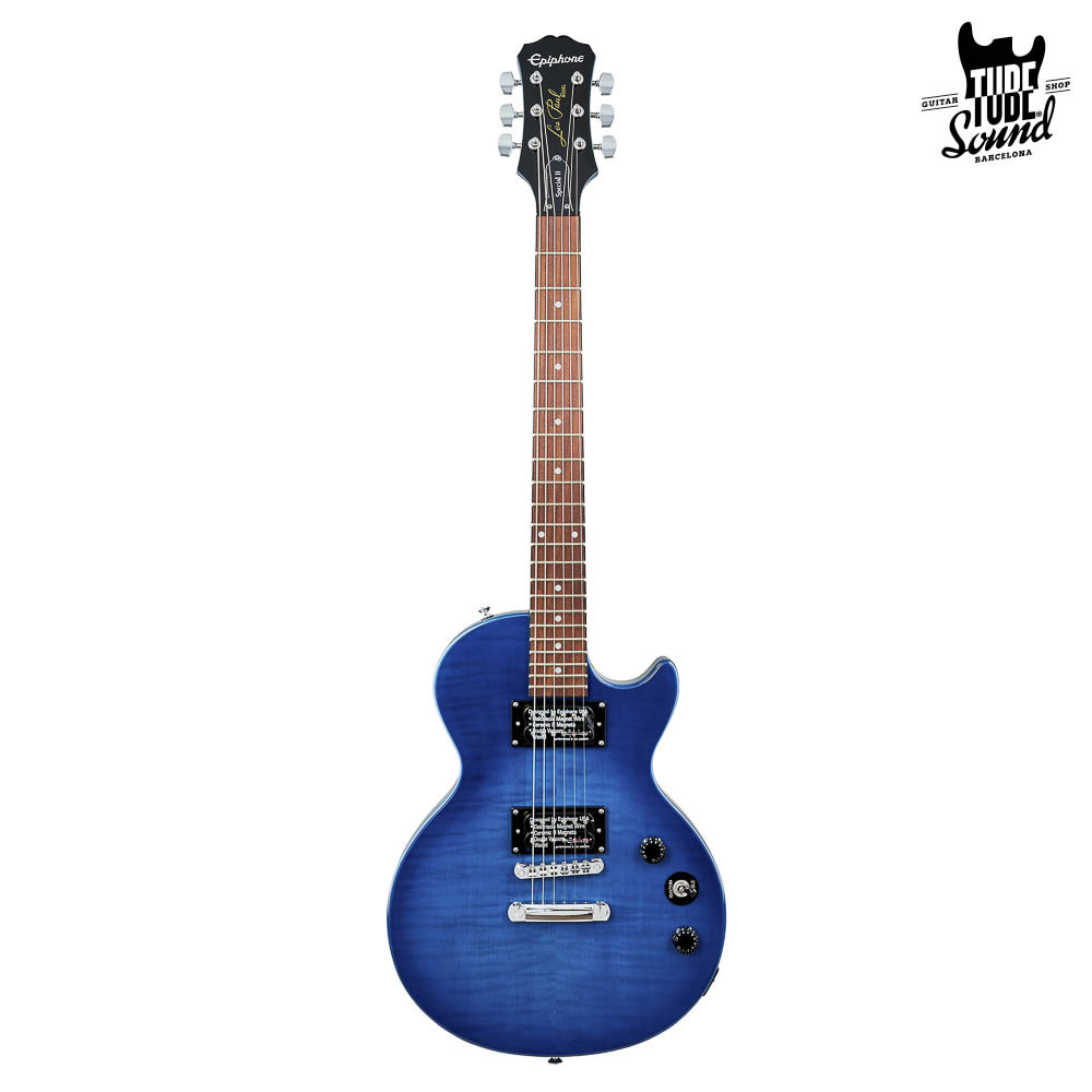 Epiphone Ltd. Ed. Les Paul Special II Plus Top Trans Blue - Tube