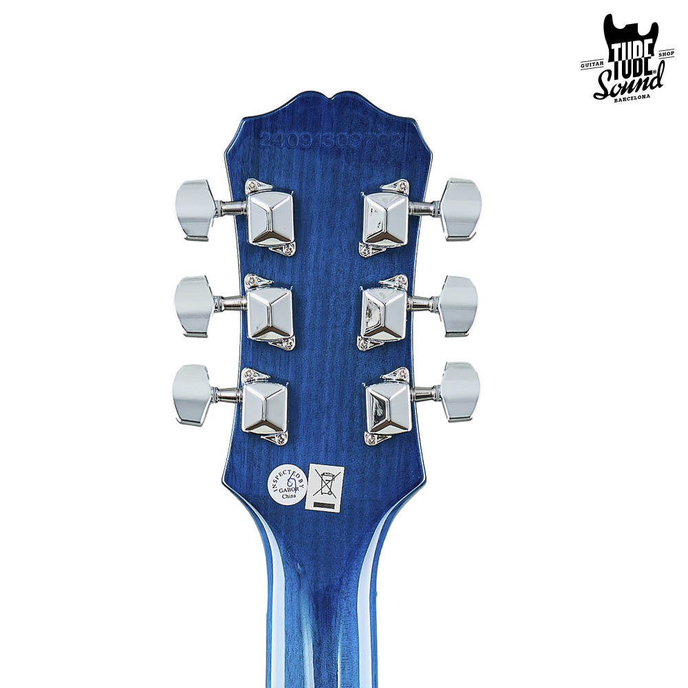 Epiphone Ltd. Ed. Les Paul Special II Plus Top Trans Blue - Tube